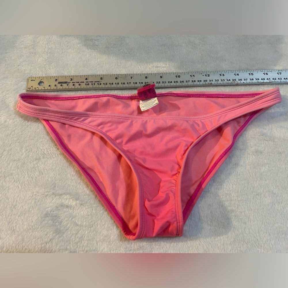 Baby Pink Ombré Volcom Bikini Top and Bottoms
